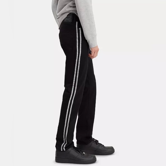 Levi's Other - Levi’s Men’s Black 511 Slim Fit Jeans With Reflective Stripes 29x32